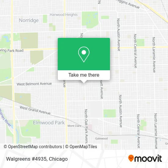 Walgreens #4935 map
