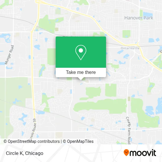 Circle K map