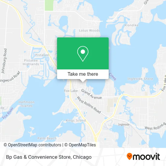 Bp Gas & Convenience Store map
