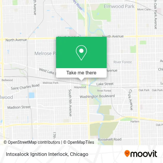 Intoxalock Ignition Interlock map