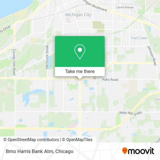 Bmo Harris Bank Atm map