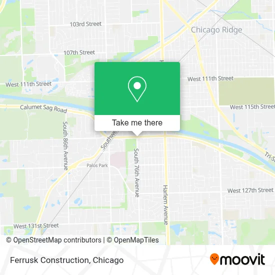 Ferrusk Construction map