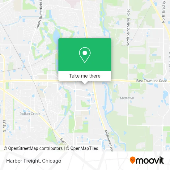 Harbor Freight map