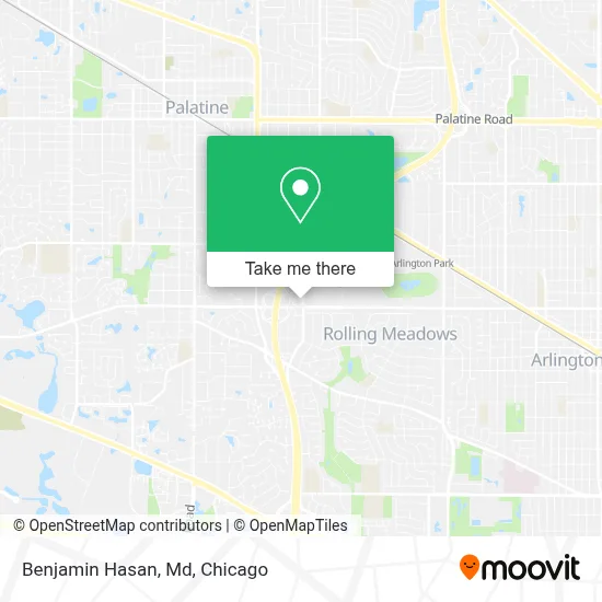 Benjamin Hasan, Md map