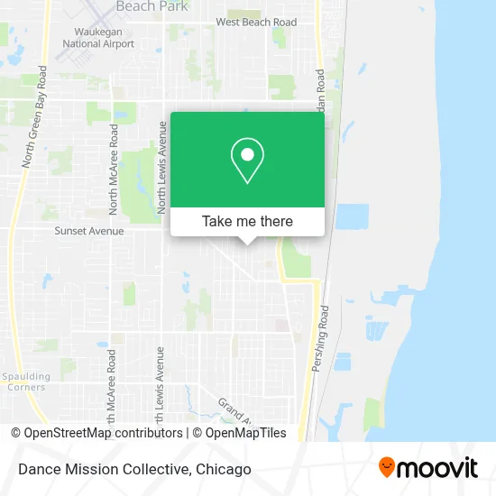 Dance Mission Collective map