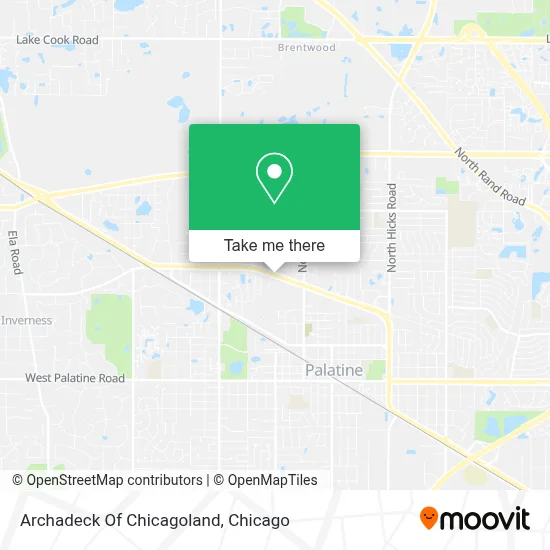 Archadeck Of Chicagoland map