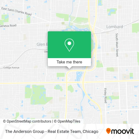 The Anderson Group - Real Estate Team map
