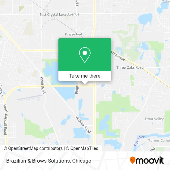Brazilian & Brows Solutions map
