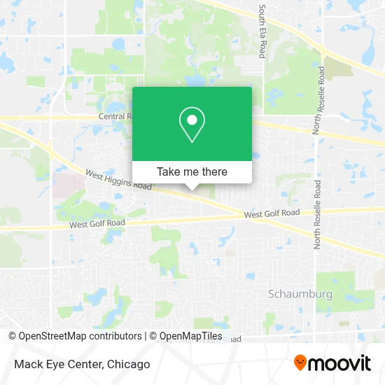 Mack Eye Center map