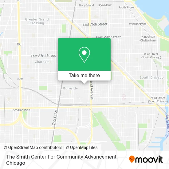 The Smith Center For Community Advancement map