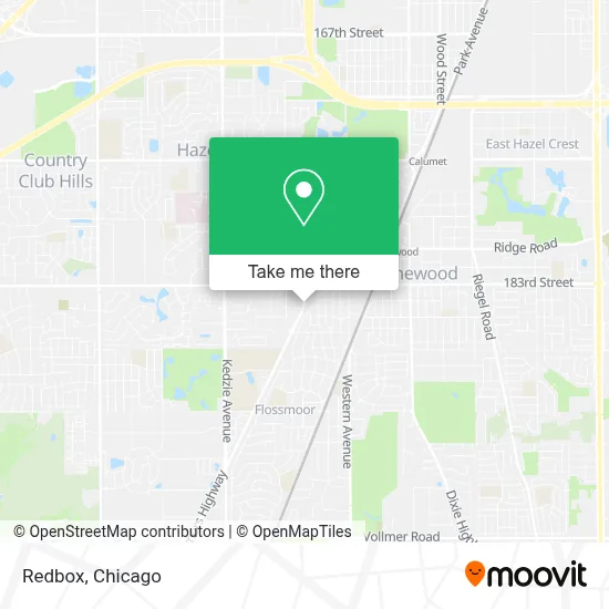 Redbox map