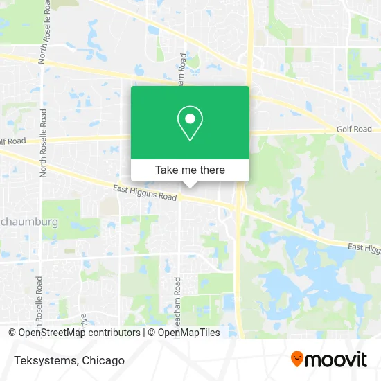 Teksystems map