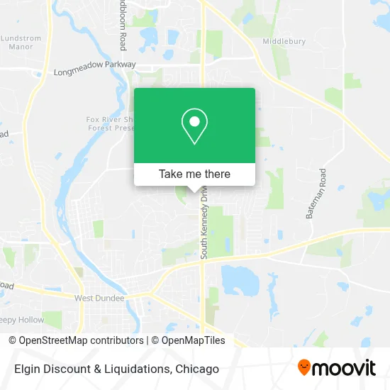 Elgin Discount & Liquidations map