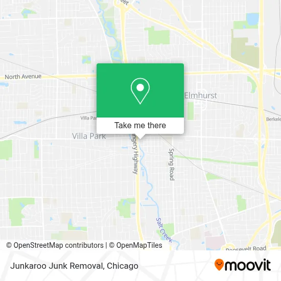 Junkaroo Junk Removal map