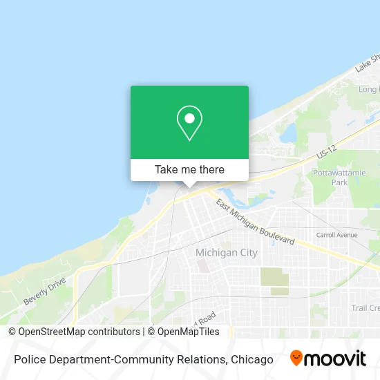Police Department-Community Relations map