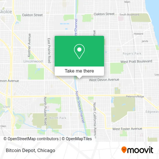 Bitcoin Depot map