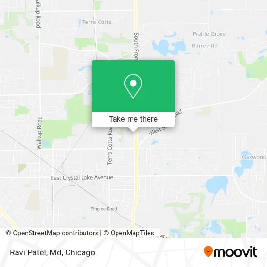 Ravi Patel, Md map