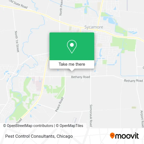 Pest Control Consultants map