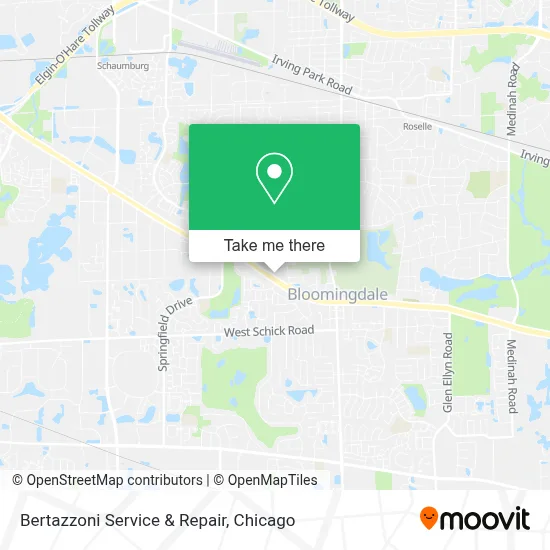 Bertazzoni Service & Repair map