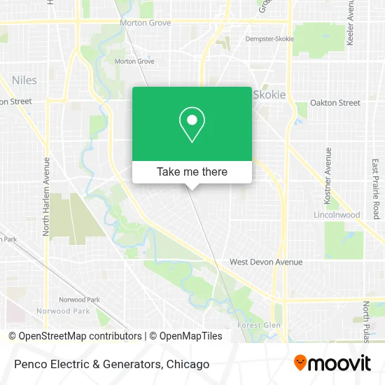 Penco Electric & Generators map