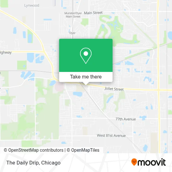 The Daily Drip map