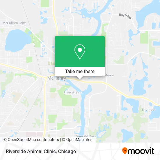 Riverside Animal Clinic map