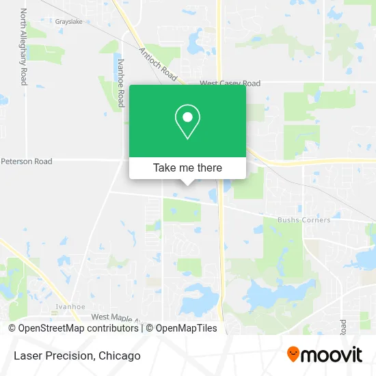 Laser Precision map