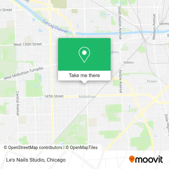 Le's Nails Studio map