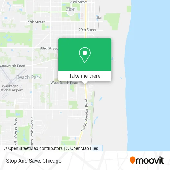 Stop And Save map