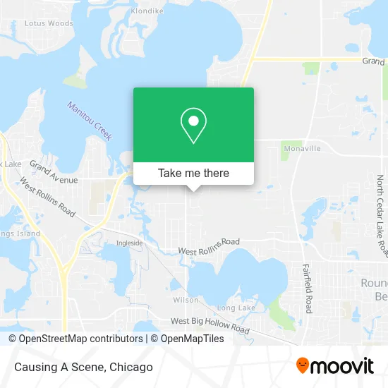 Causing A Scene map