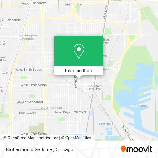 Bioharmonic Galleries map