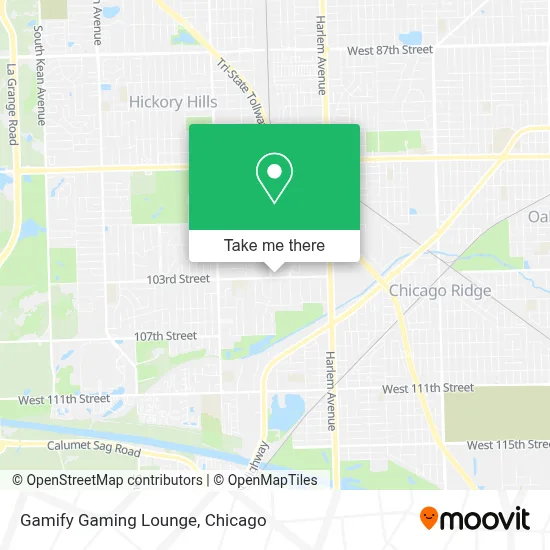Gamify Gaming Lounge map