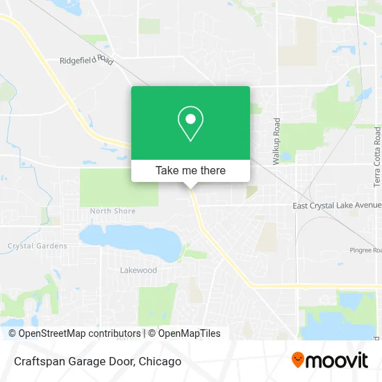 Craftspan Garage Door map