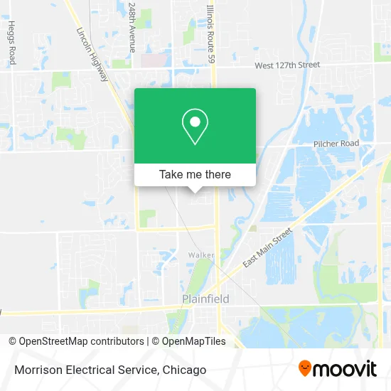 Morrison Electrical Service map