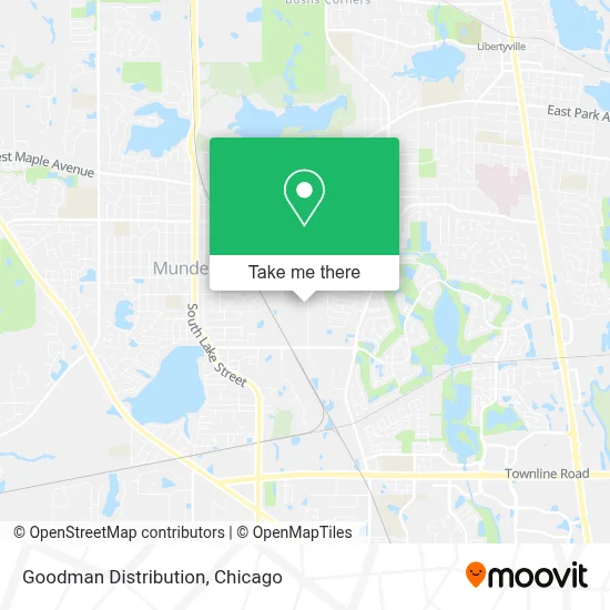Goodman Distribution map