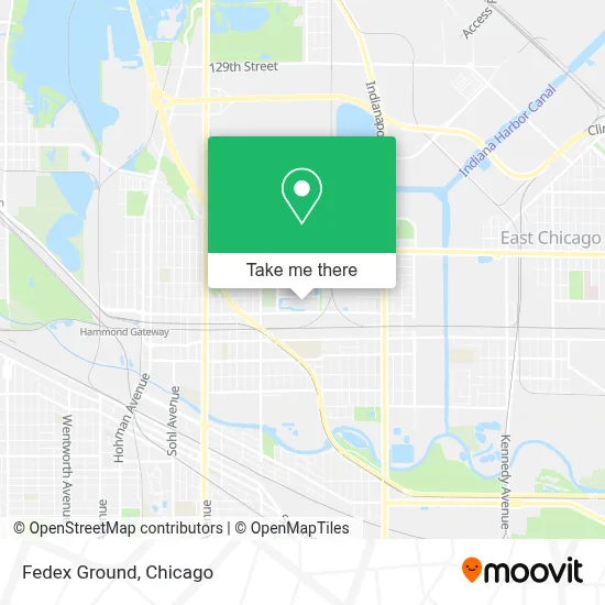 Fedex Ground map