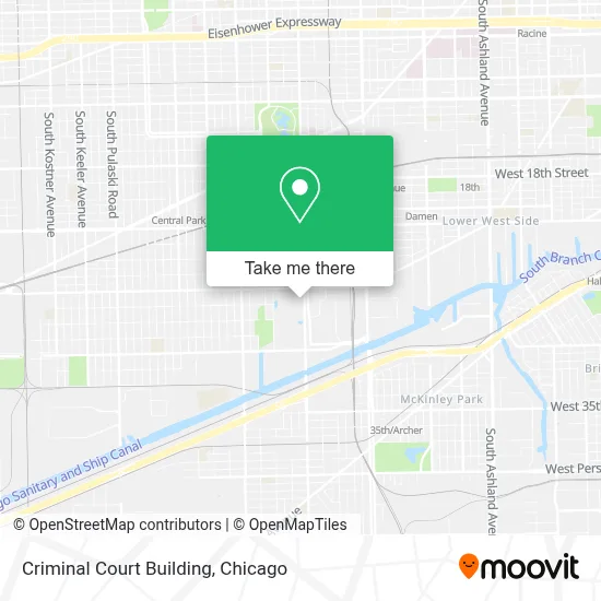 Criminal Court Building map