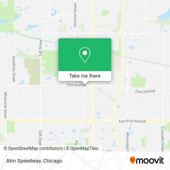 Atm Speedway map