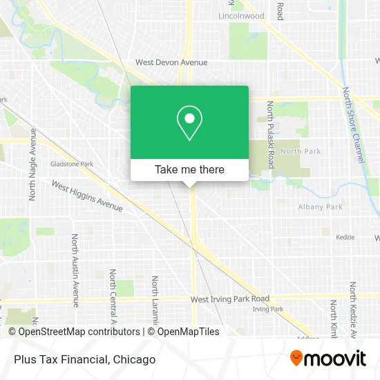 Plus Tax Financial map