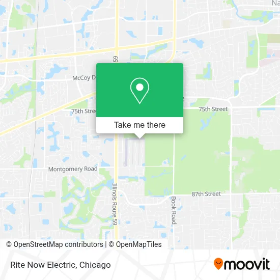 Rite Now Electric map