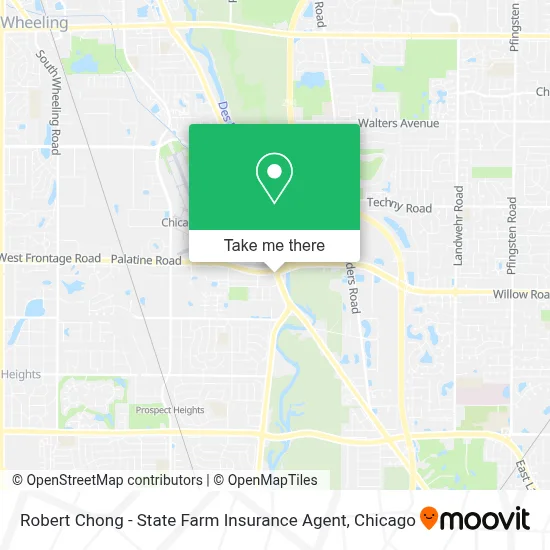 Robert Chong - State Farm Insurance Agent map