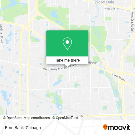 Bmo Bank map