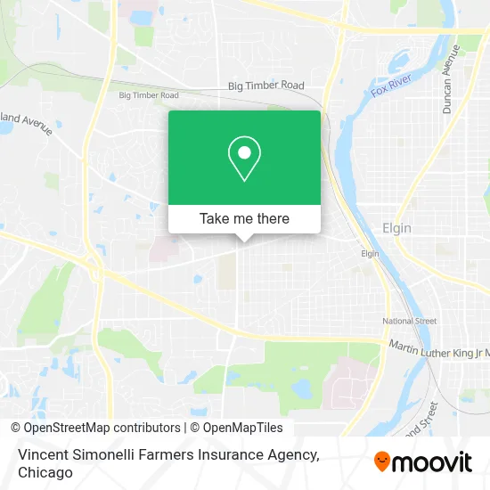 Vincent Simonelli Farmers Insurance Agency map