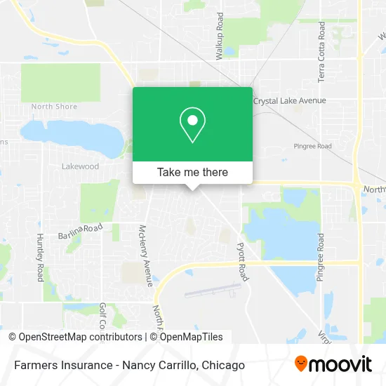 Farmers Insurance - Nancy Carrillo map