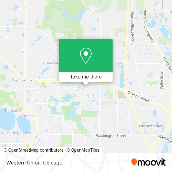 Western Union map