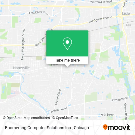 Boomerang Computer Solutions Inc. map