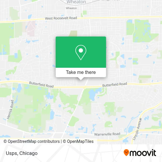 Usps map