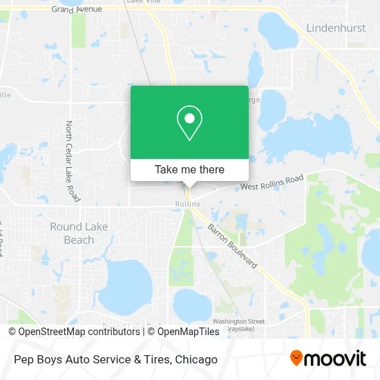 Pep Boys Auto Service & Tires map