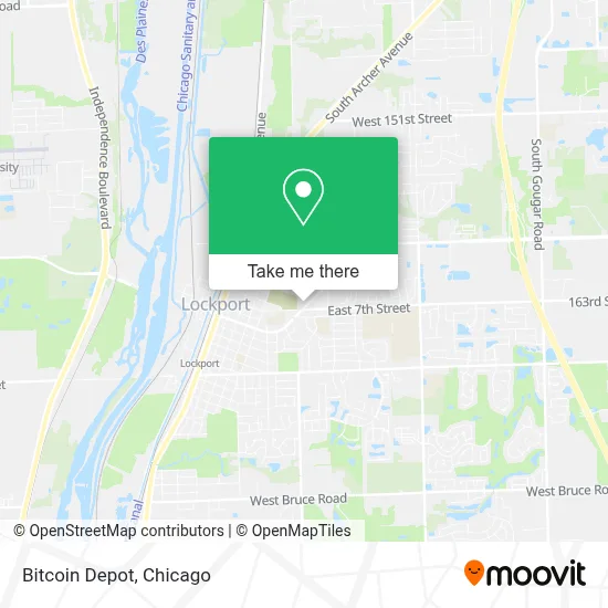 Bitcoin Depot map