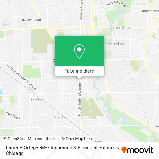 Laura P Ortega -M-S Insurance &  Financial Solutions map